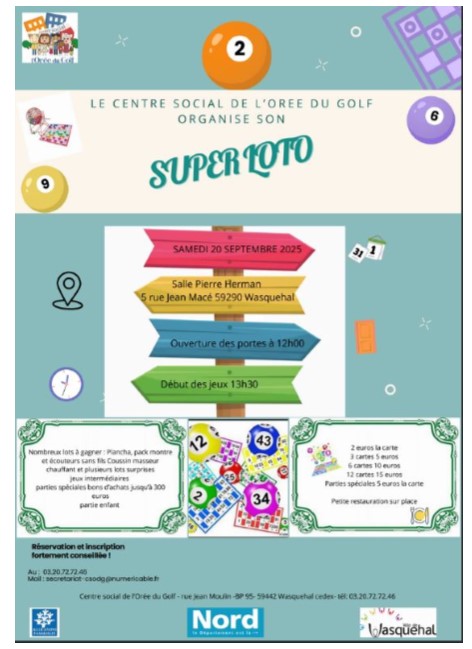 Un Loto et plein de cadeaux!
