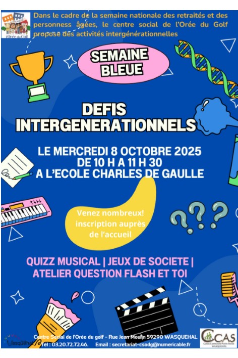 Semaine Bleue
